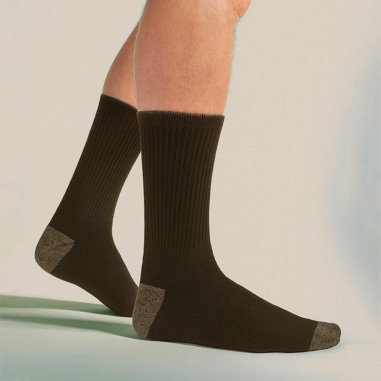 6 Pairs Mens Water Repellent Midweight Outdoor Socks for Hiking & Walking