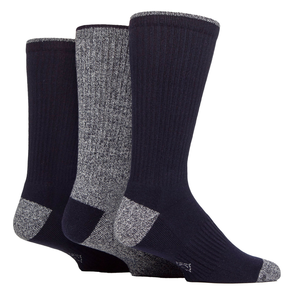 3 Pairs Mens Water Repellent Midweight Outdoor Socks for Hiking & Walking