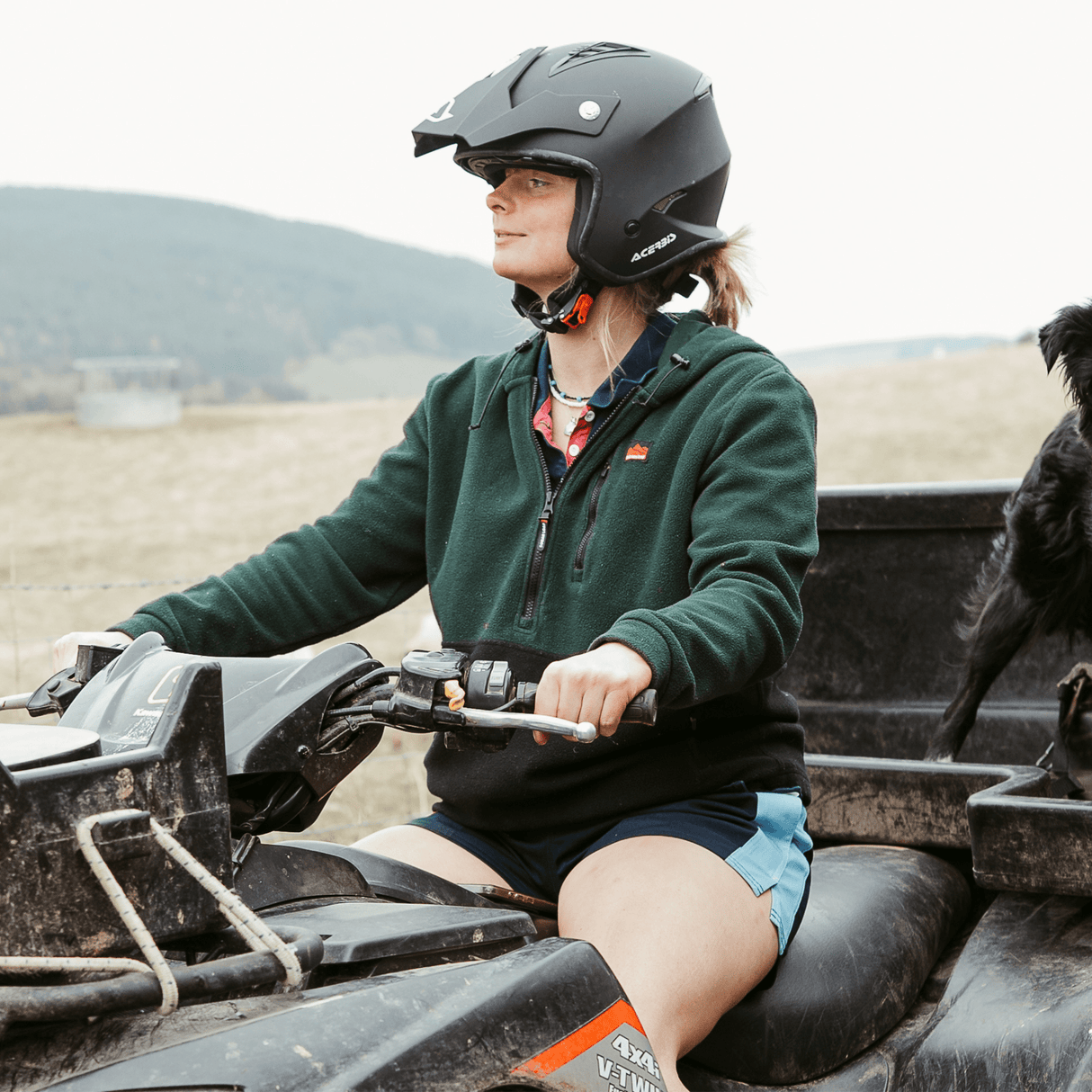 Sugar Loaf Dawnbreaker Polar Fleece Hoodie - Green