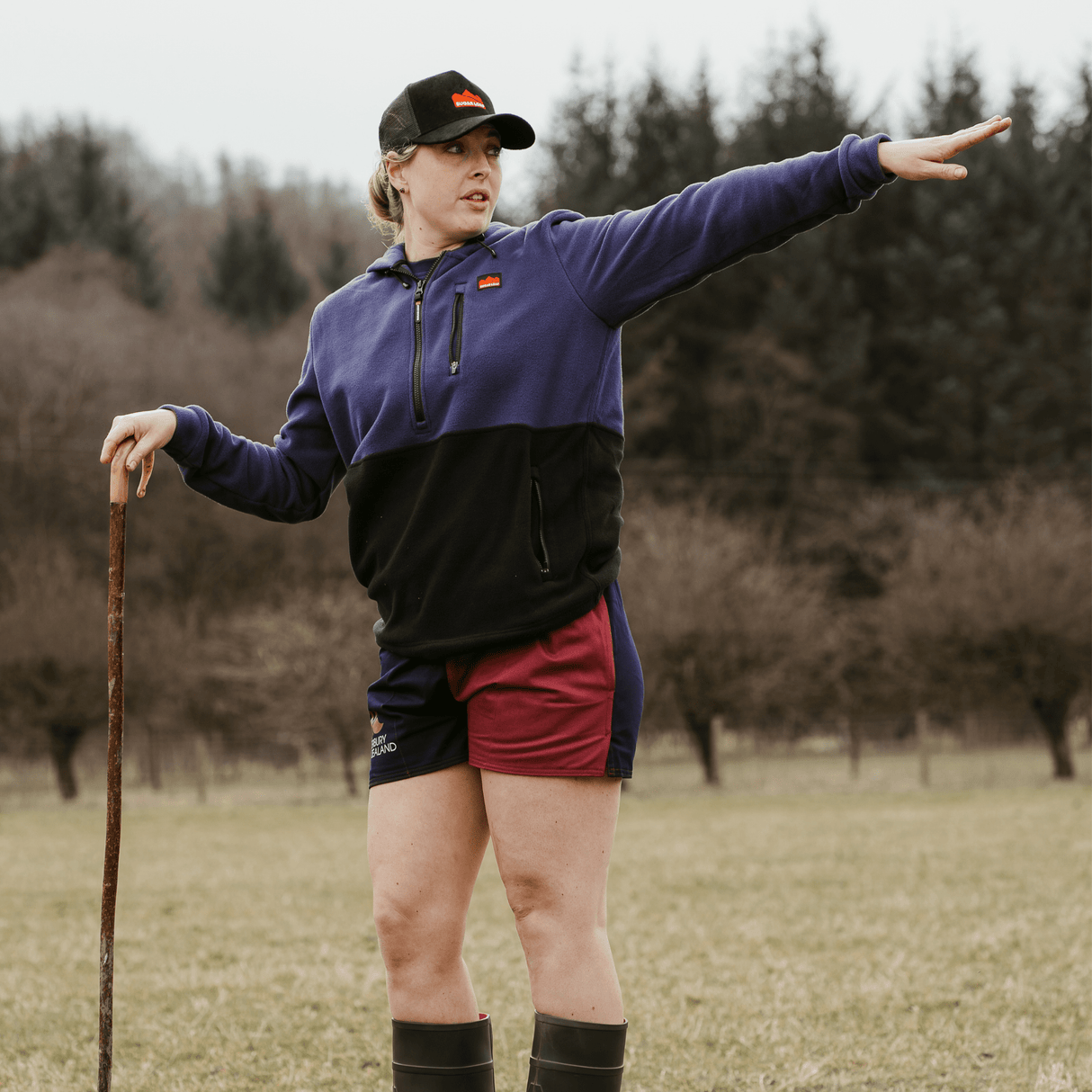 Sugar Loaf Dawnbreaker Polar Fleece Hoodie - Indigo Blue