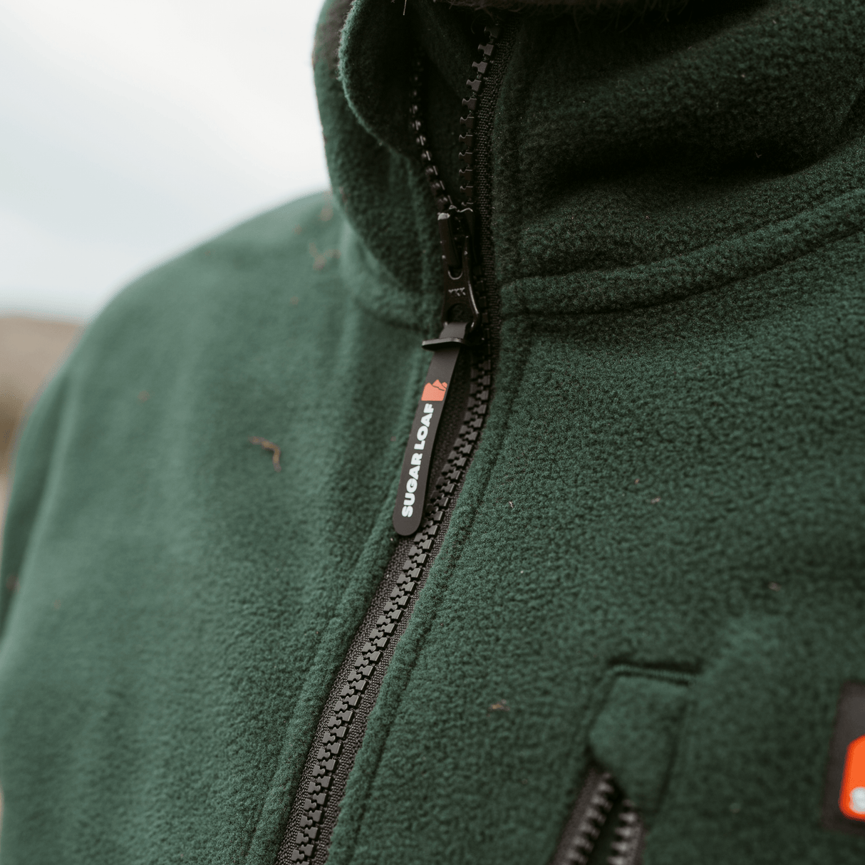 Sugar Loaf Horizon Polar Fleece Half Zip - Green