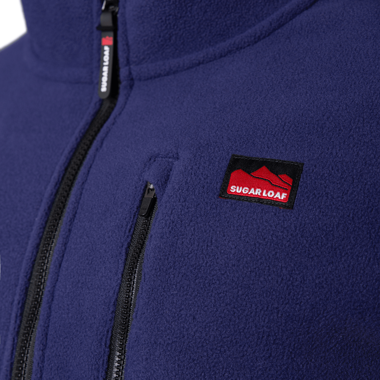 Sugar Loaf Horizon Polar Fleece Half Zip - Indigo Blue