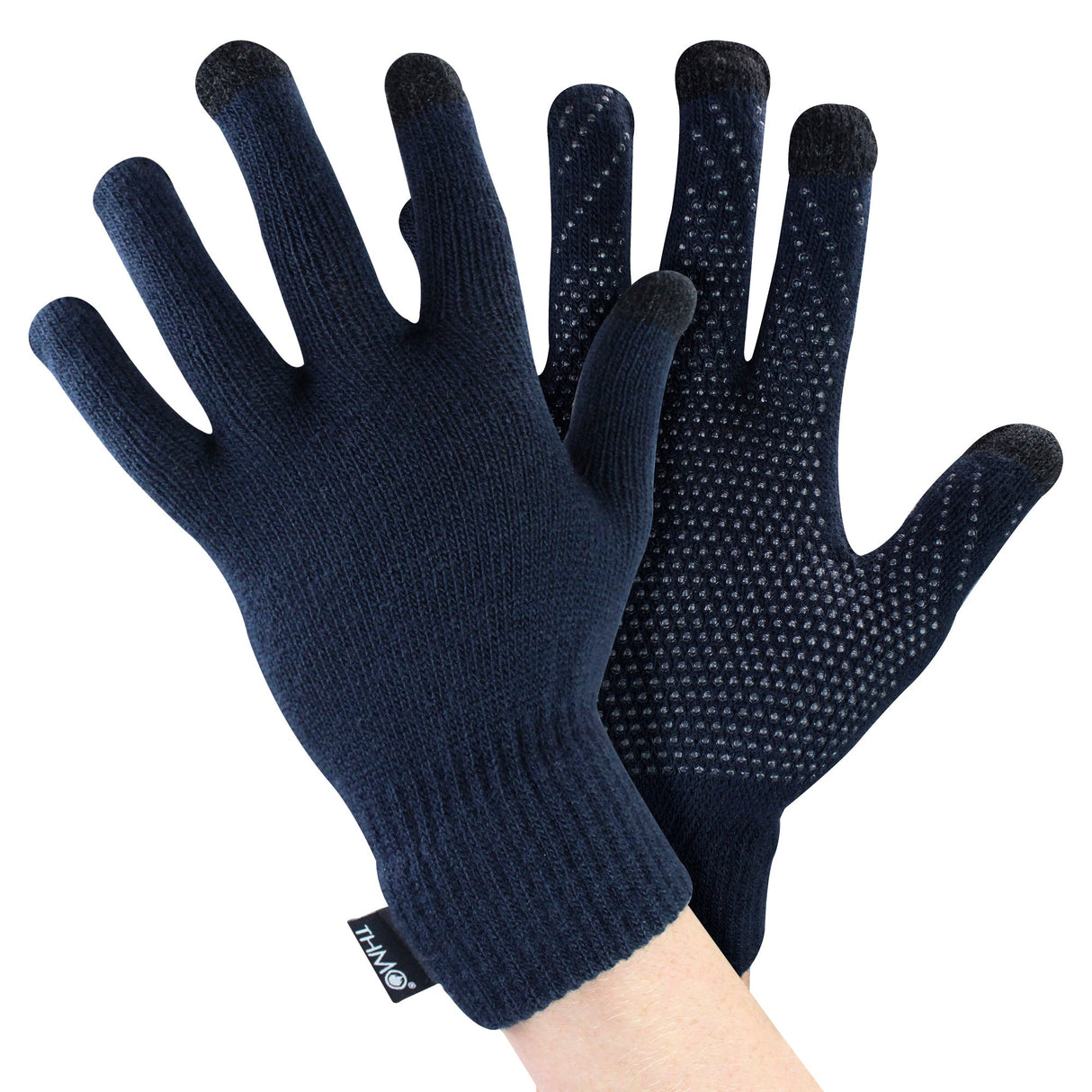 Mens Touchscreen Gloves with Grips