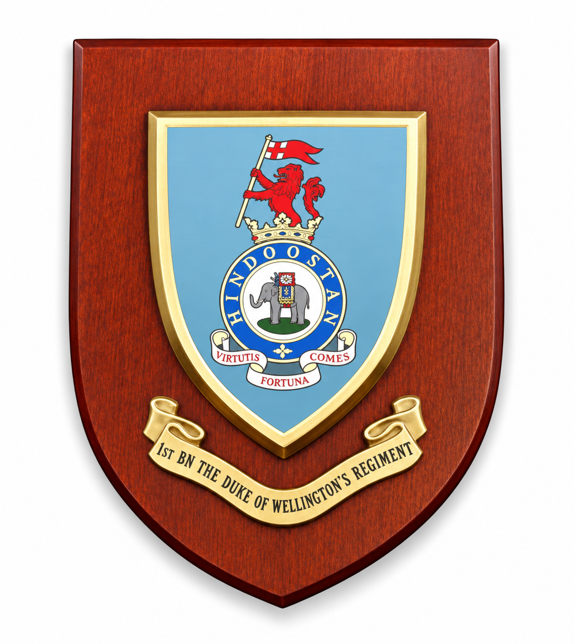 The Duke of Wellington's Regiment - Wall Shield Plaque