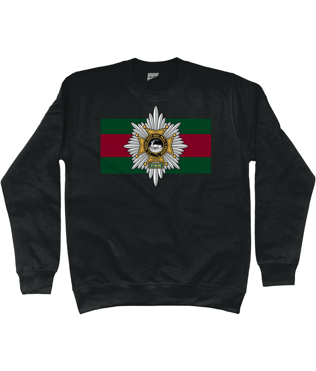 Worcestershire And Sherwood Foresters Front Printed Sweater