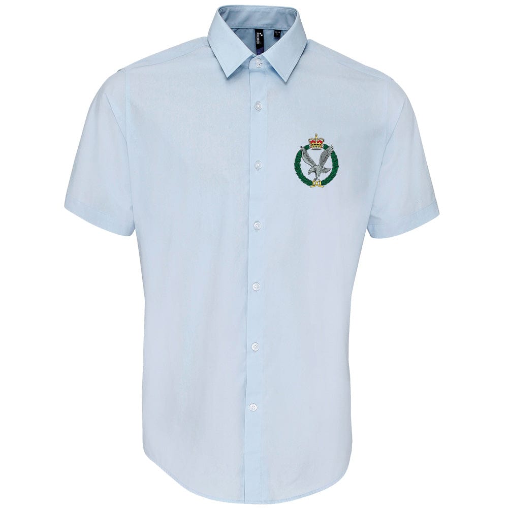 Army Air Corps Embroidered Short Sleeve Oxford Shirt