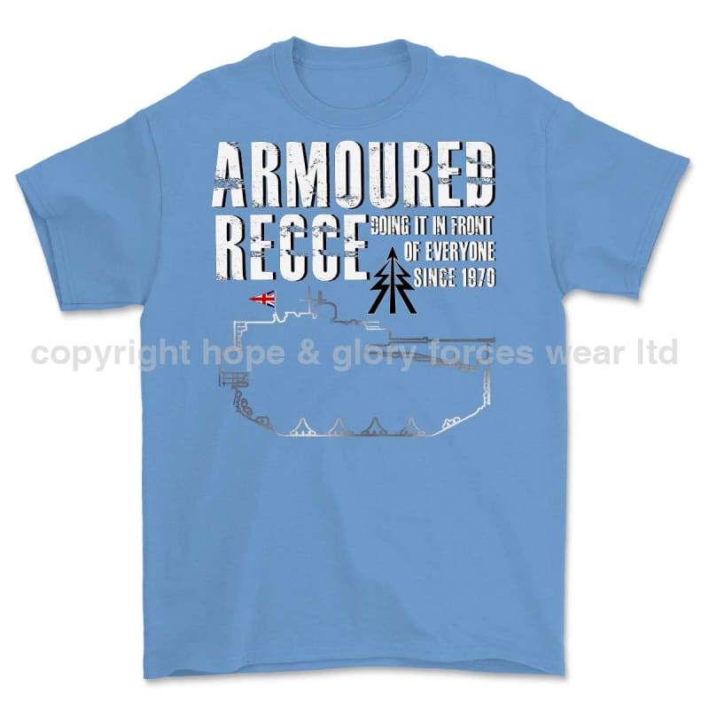 Armoured Recce Doing In Front of Everyone Printed T-Shirt