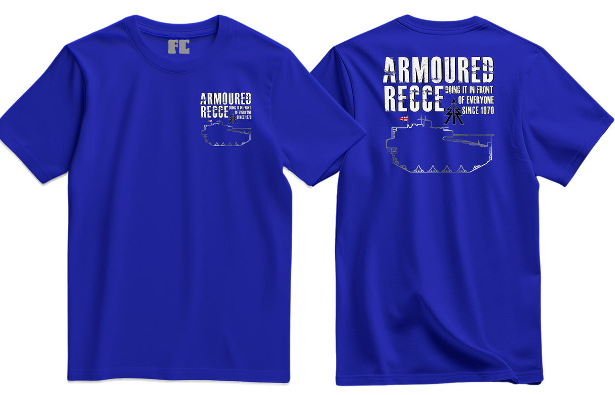 Armoured Recce Doing It In Front of Everyone Double Print T-Shirt