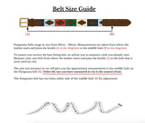 Army Air Corps (Aac) Leather Polo Belt Regimental