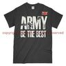 Army Be The Best British Army Printed T-Shirt