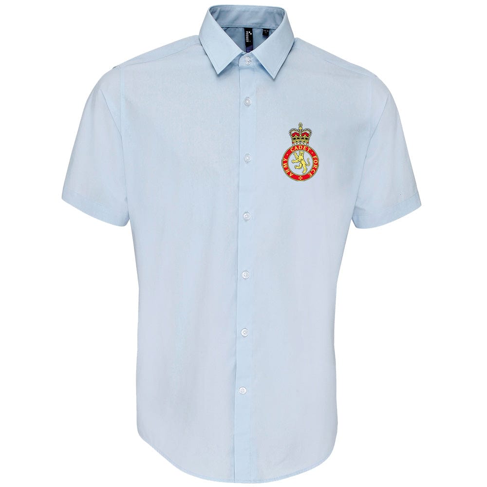 Army Cadet Force Embroidered Short Sleeve Oxford Shirt
