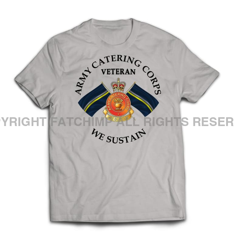 Army Catering Corps Veteran Printed T-Shirt