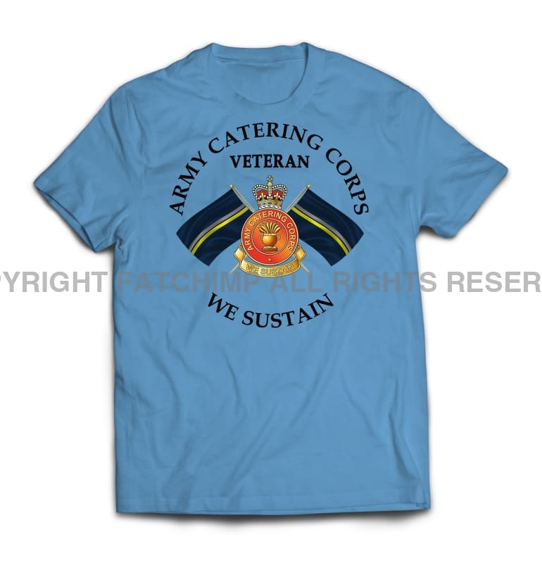 Army Catering Corps Veteran Printed T-Shirt