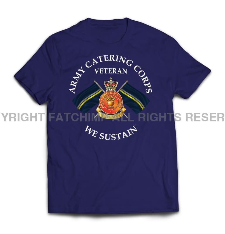 Army Catering Corps Veteran Printed T-Shirt