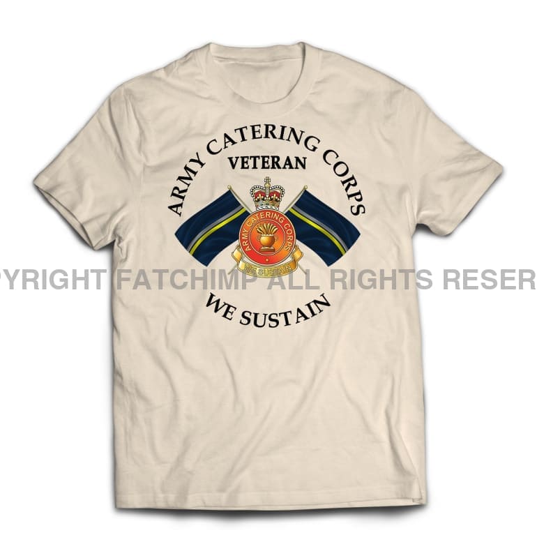 Army Catering Corps Veteran Printed T-Shirt