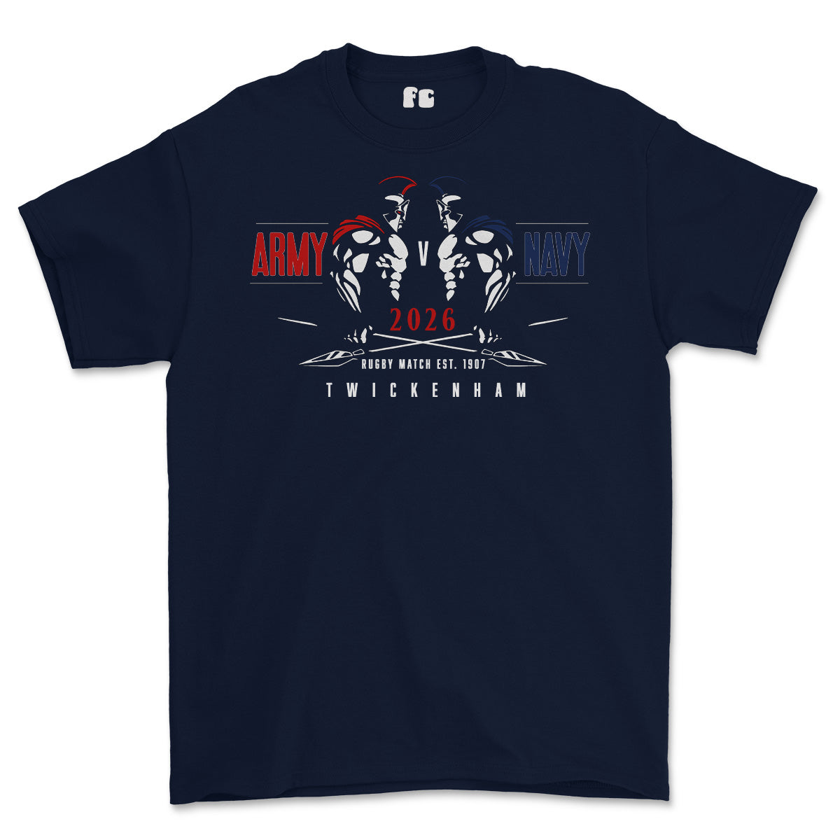 Army V Navy 2026 Gladiators Printed T-Shirt