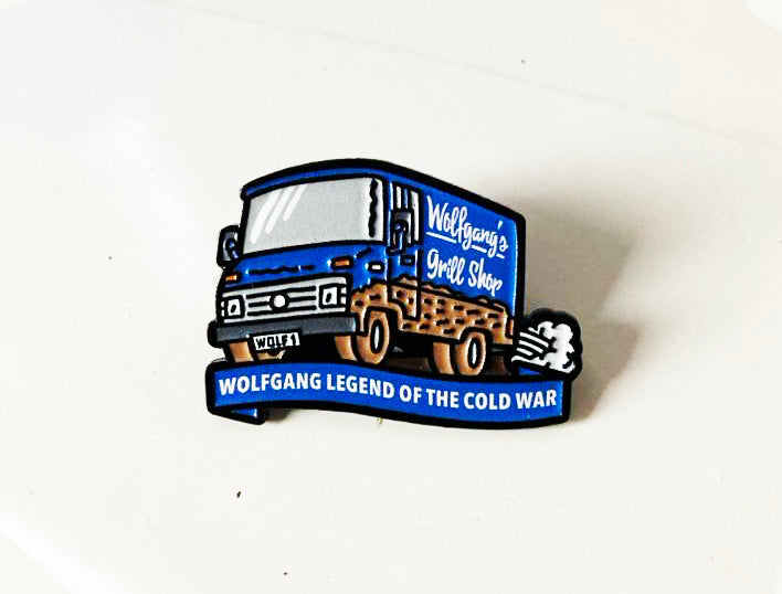 Wolfgang Pin Badge Cold War BAOR