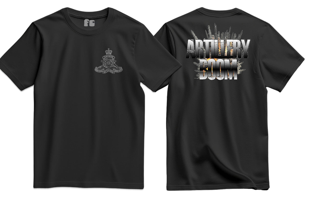 Royal Artillery Boom Double Print T-Shirt