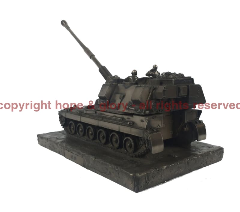 AS-90 Artillery System Bronze Statue