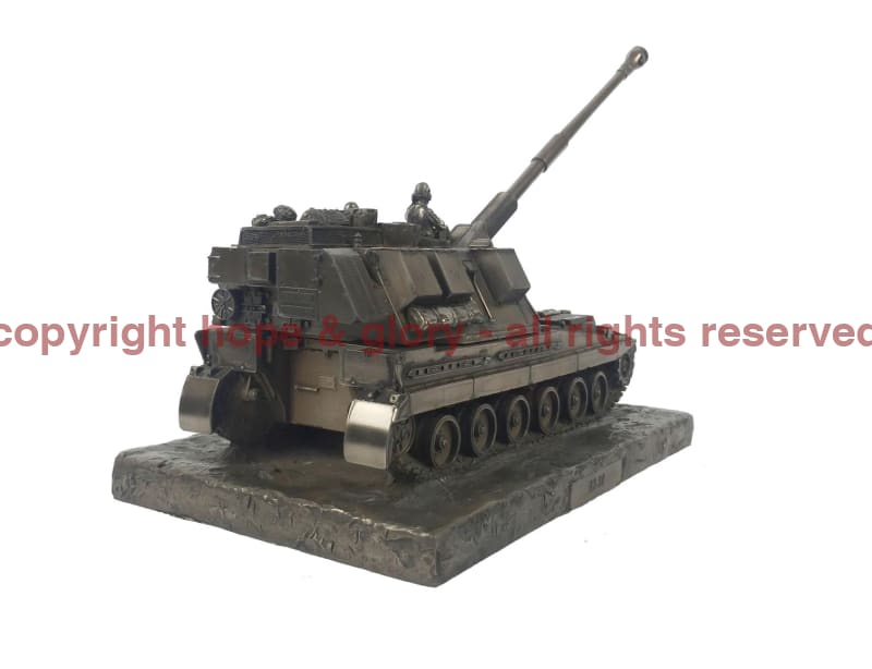 AS-90 Artillery System Bronze Statue
