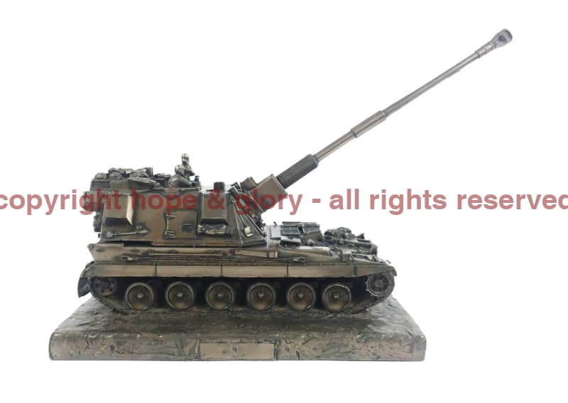 AS-90 Artillery System Bronze Statue