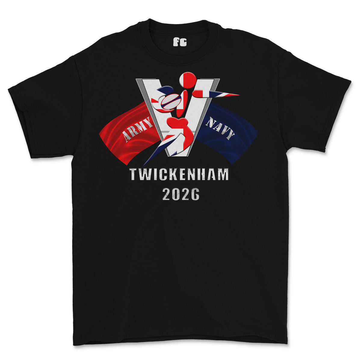 Army V Navy 2026 Twickenham Printed T-Shirt