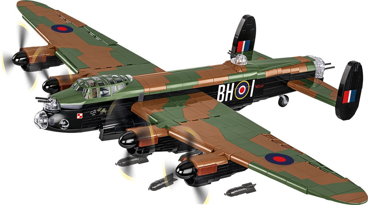 Avro Lancaster Bomber Mk. III brick plane model