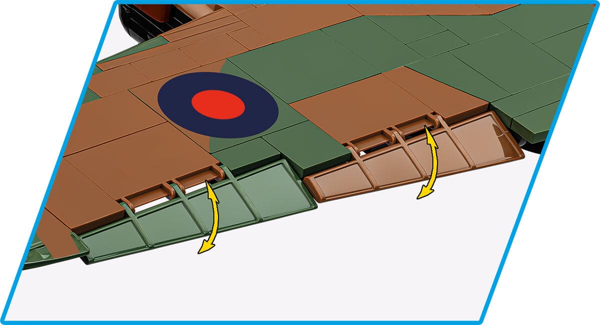 Avro Lancaster Bomber Mk. III brick plane model