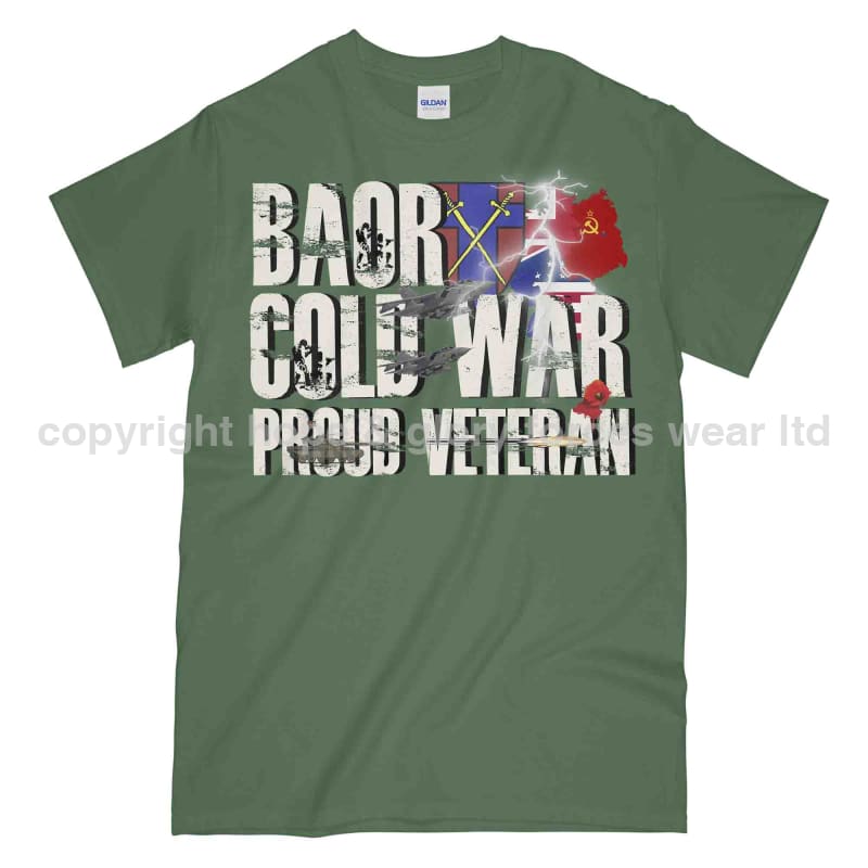 BAOR Cold War Veteran Printed T-Shirt