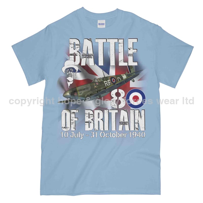 Royal Air Force Battle Of Britain 1940 Commemorative Printed T-Shirt