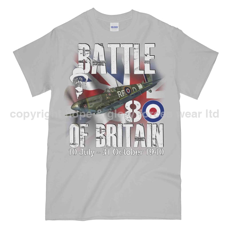 Royal Air Force Battle Of Britain 1940 Commemorative Printed T-Shirt