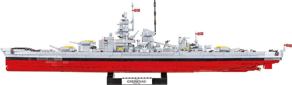 Battleship Gneisenau brick model - COBI 4835 - 2417 bricks