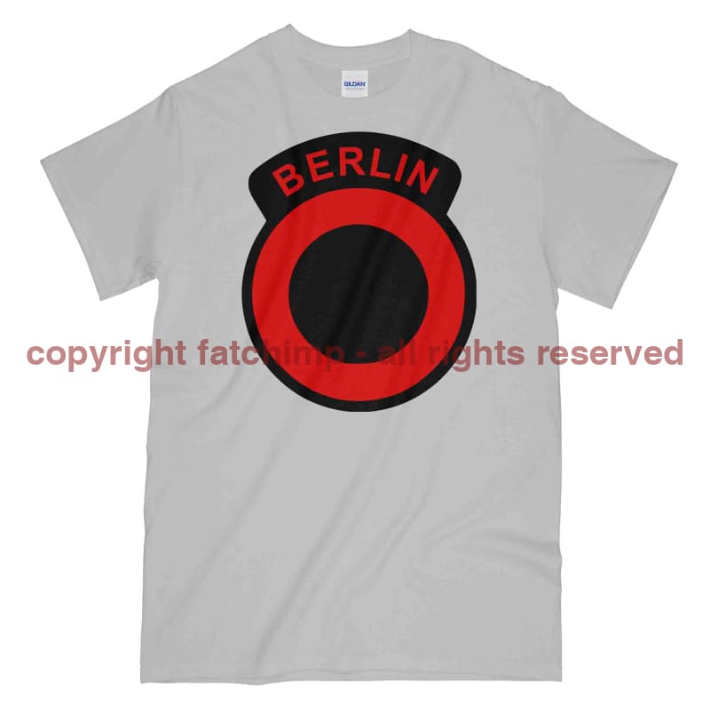 Berlin Brigade Military Printed T-Shirt