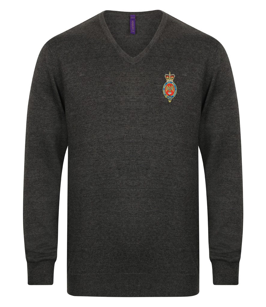 Blues and Royals Lightweight V Neck Sweater