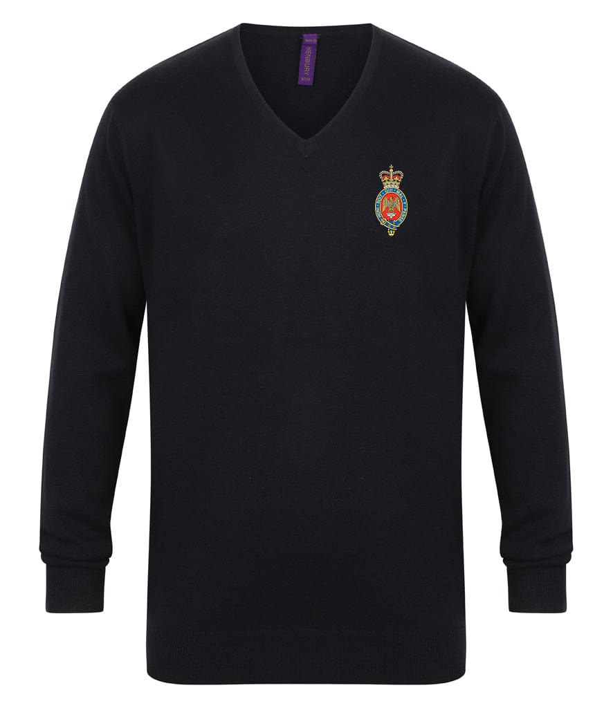 Blues and Royals Lightweight V Neck Sweater