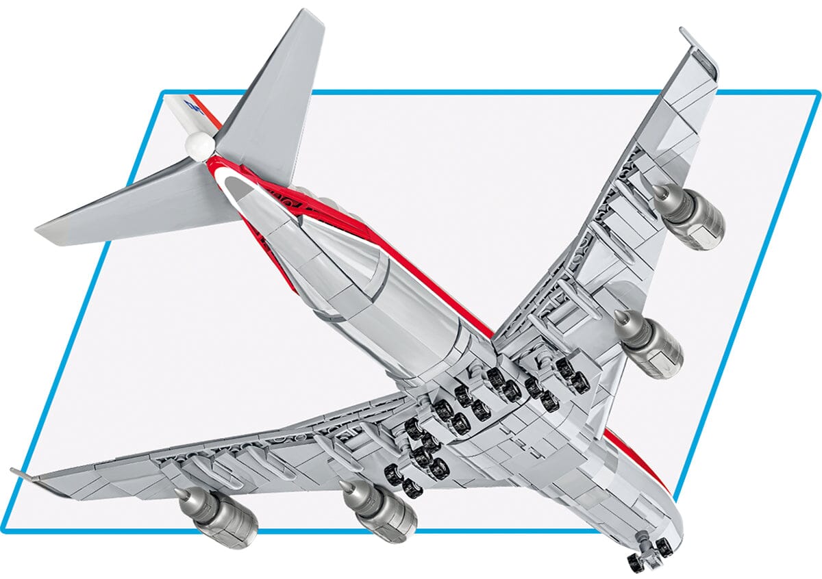 Boeing 747 First Flight 1969 brick plane model