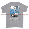 Bosnia War Welcome To Hell Printed T-Shirt