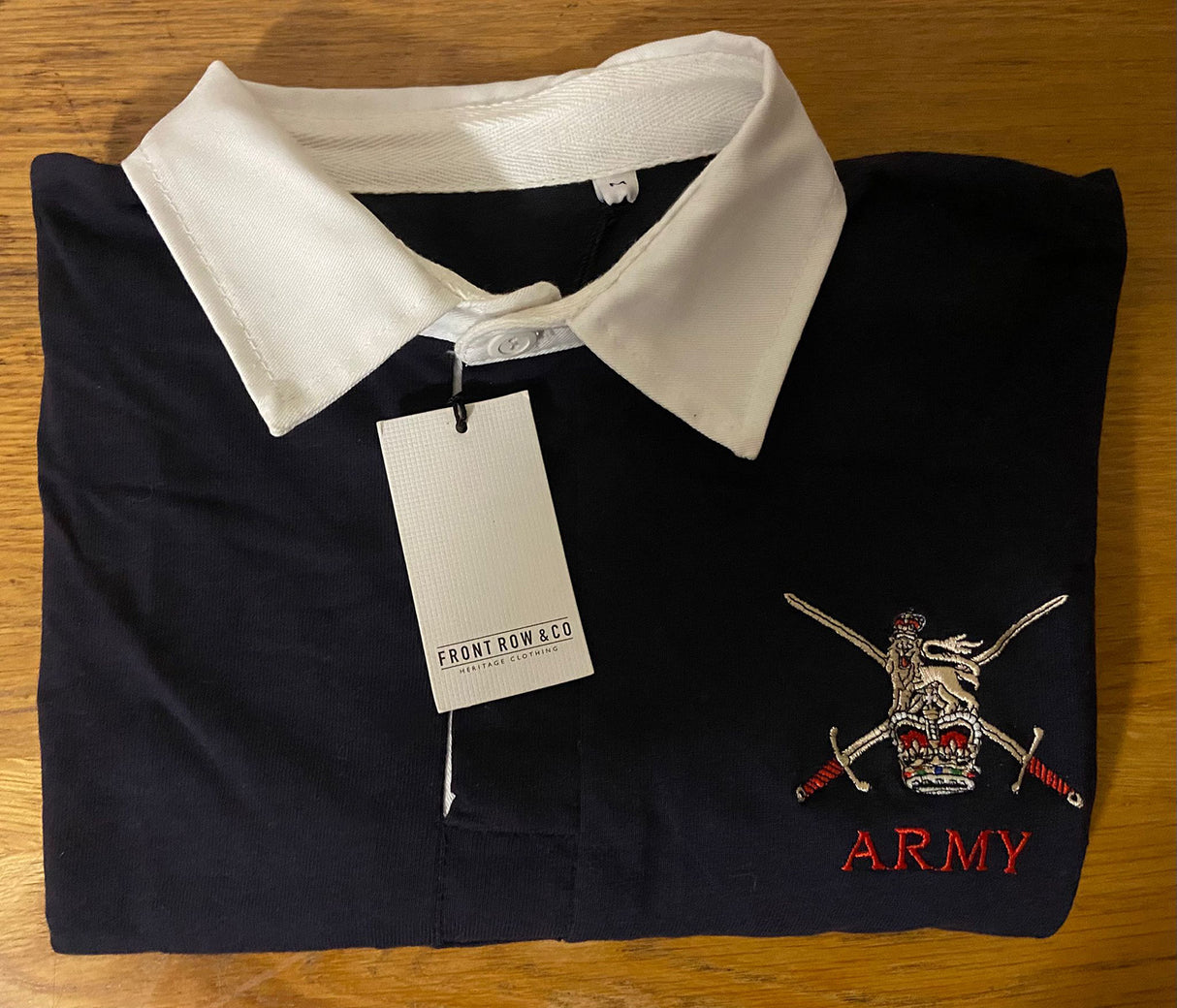 British Army Panelled Rugby Shirt - Sale Item