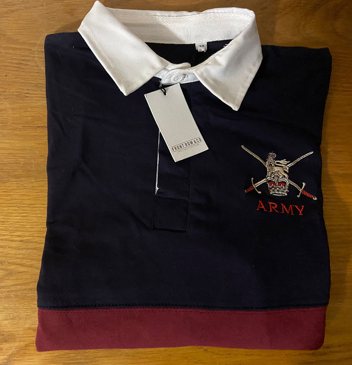 British Army Panelled Rugby Shirt - Sale Item