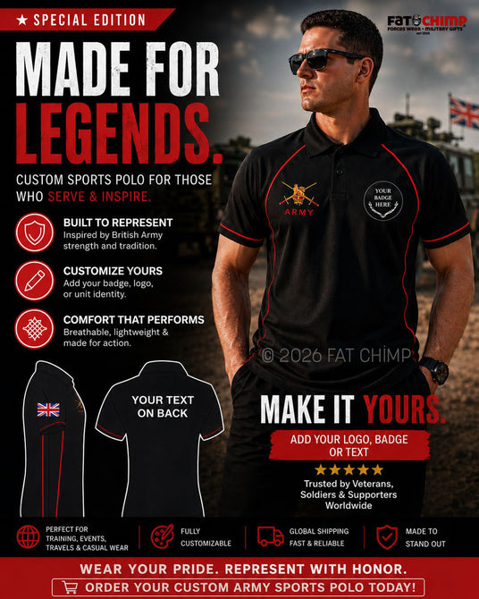 British Army Performance polo