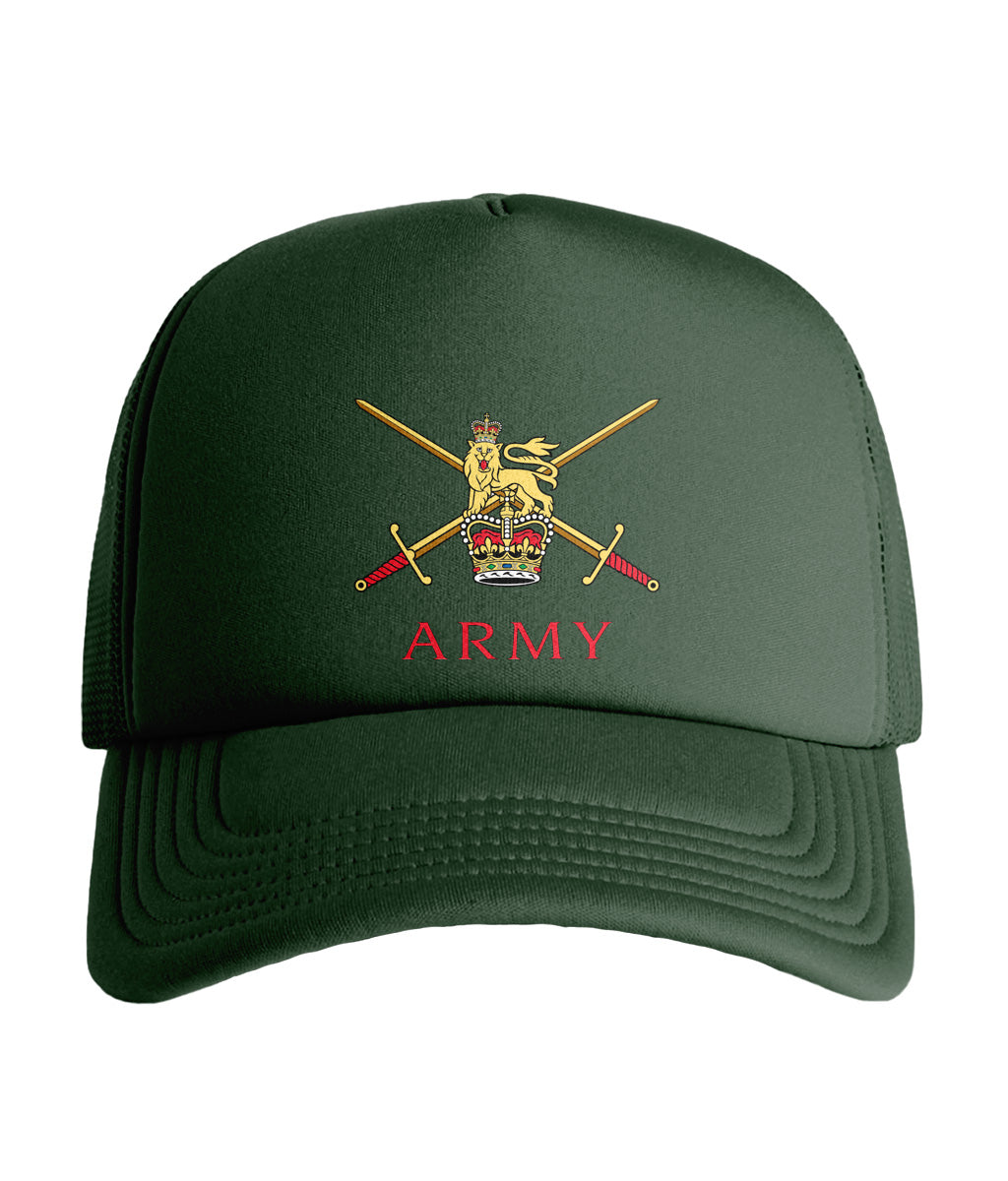 British Army Foam Trucker Cap