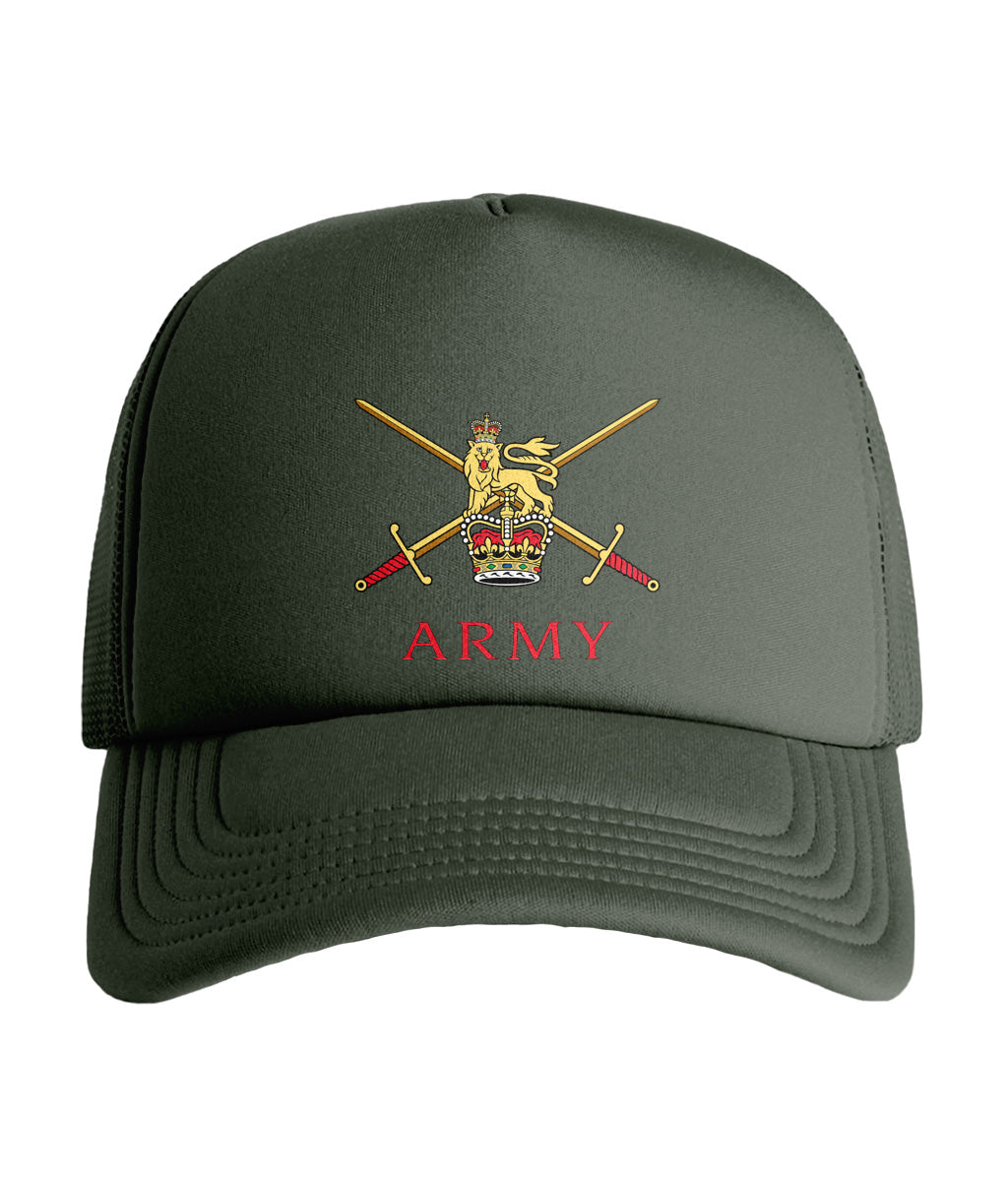 British Army Foam Trucker Cap