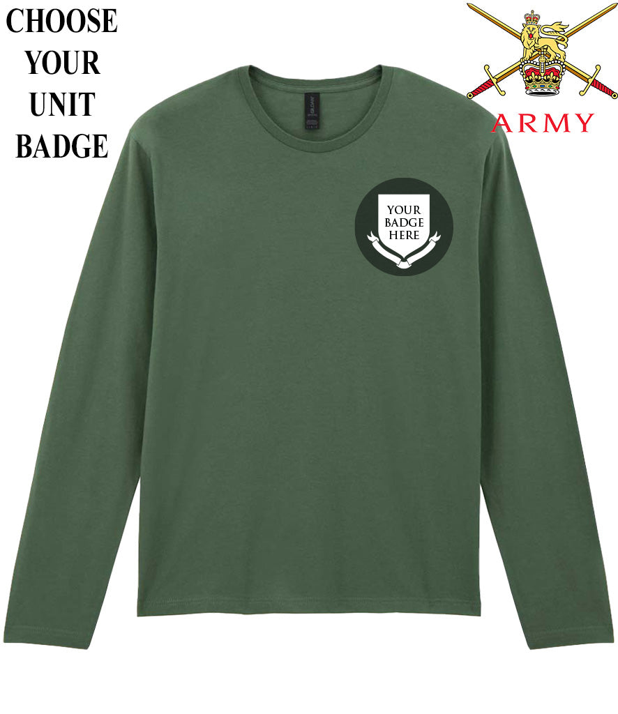 British Army Units Long Sleeve T-Shirt