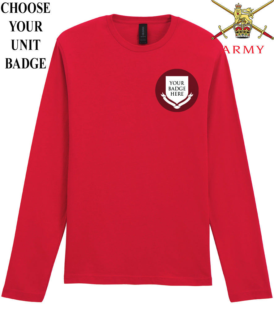 British Army Units Long Sleeve T-Shirt