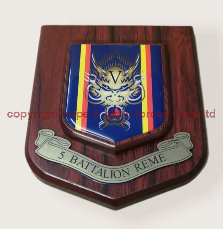 British Forces Wall Shields