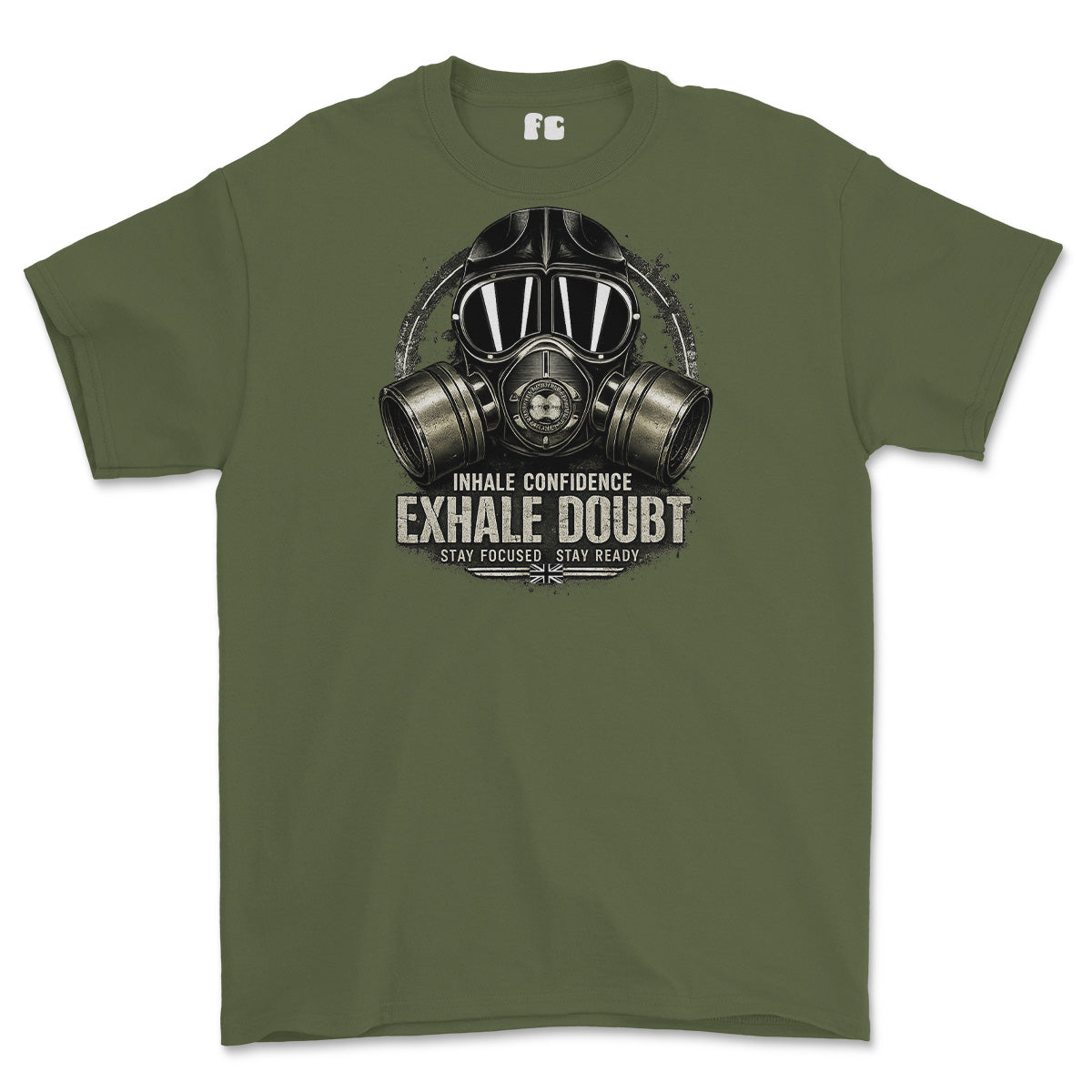Inhale Confidence Exhale Doubt Printed T-Shirt
