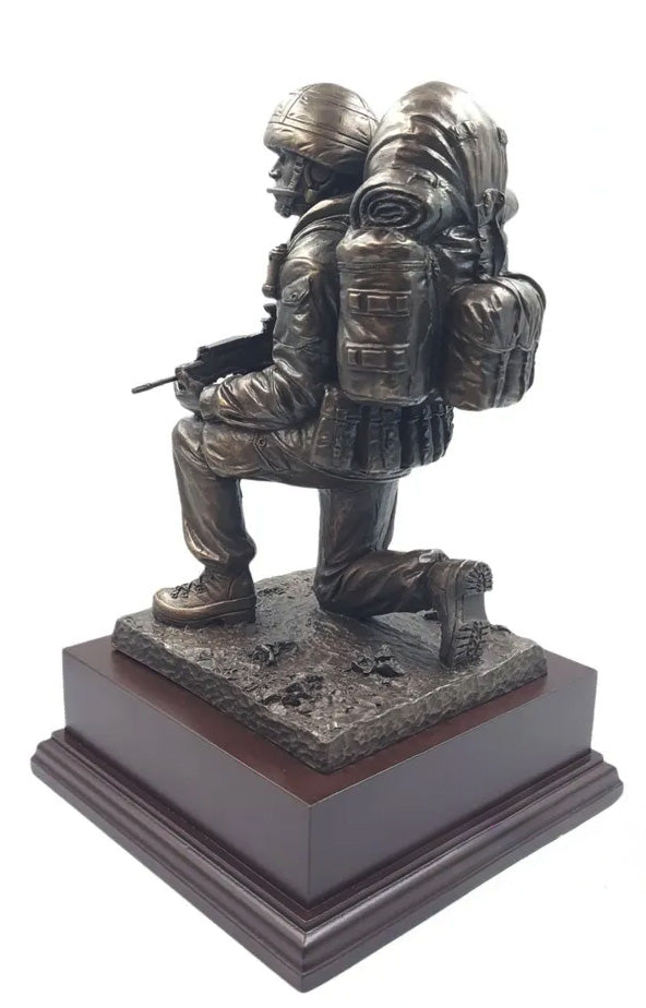 British Forces Kneeling Soldier Figurine