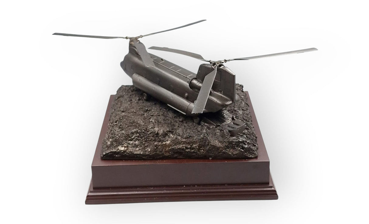 Chinook Cold Cast Bronze Statue