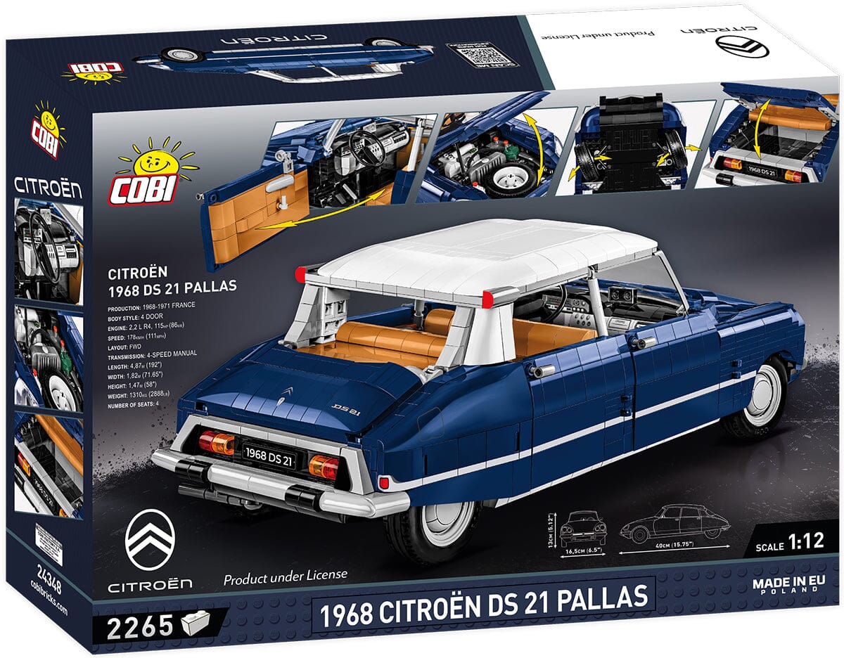 Citroen DS.21 Pallas 1968 brick car model