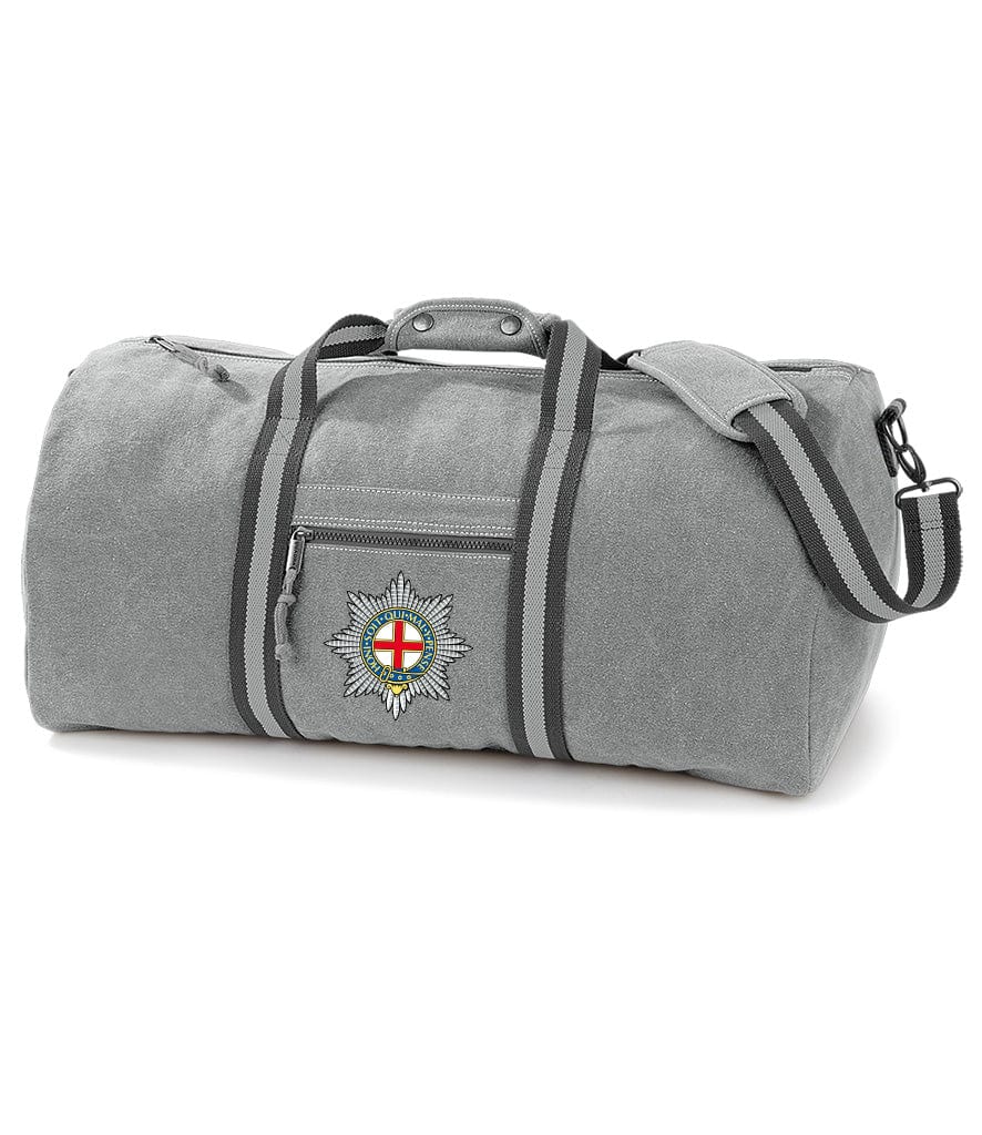 Coldstream Guards Vintage Canvas Holdall